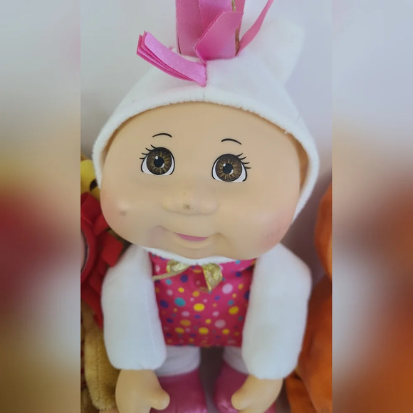 Lot of 3 Cabbage Patch‎ Kids CPK Doll Unicorn, Lion, Kitty, Collectible Cuties - Picture 4 of 9